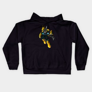 Battle Scarred War Dragon Kids Hoodie